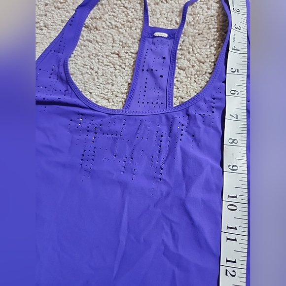 Lululemon Water Bound Singlet Tank Top Purple Sz 6/8 - Picture 4 of 7